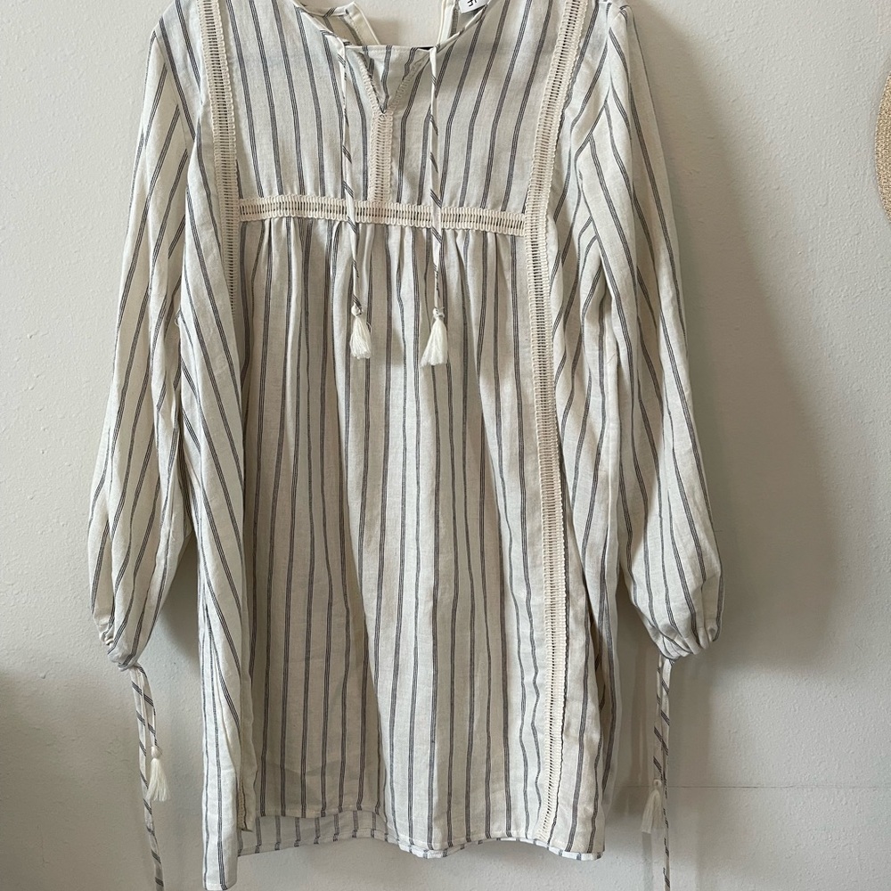 Long linen tunic